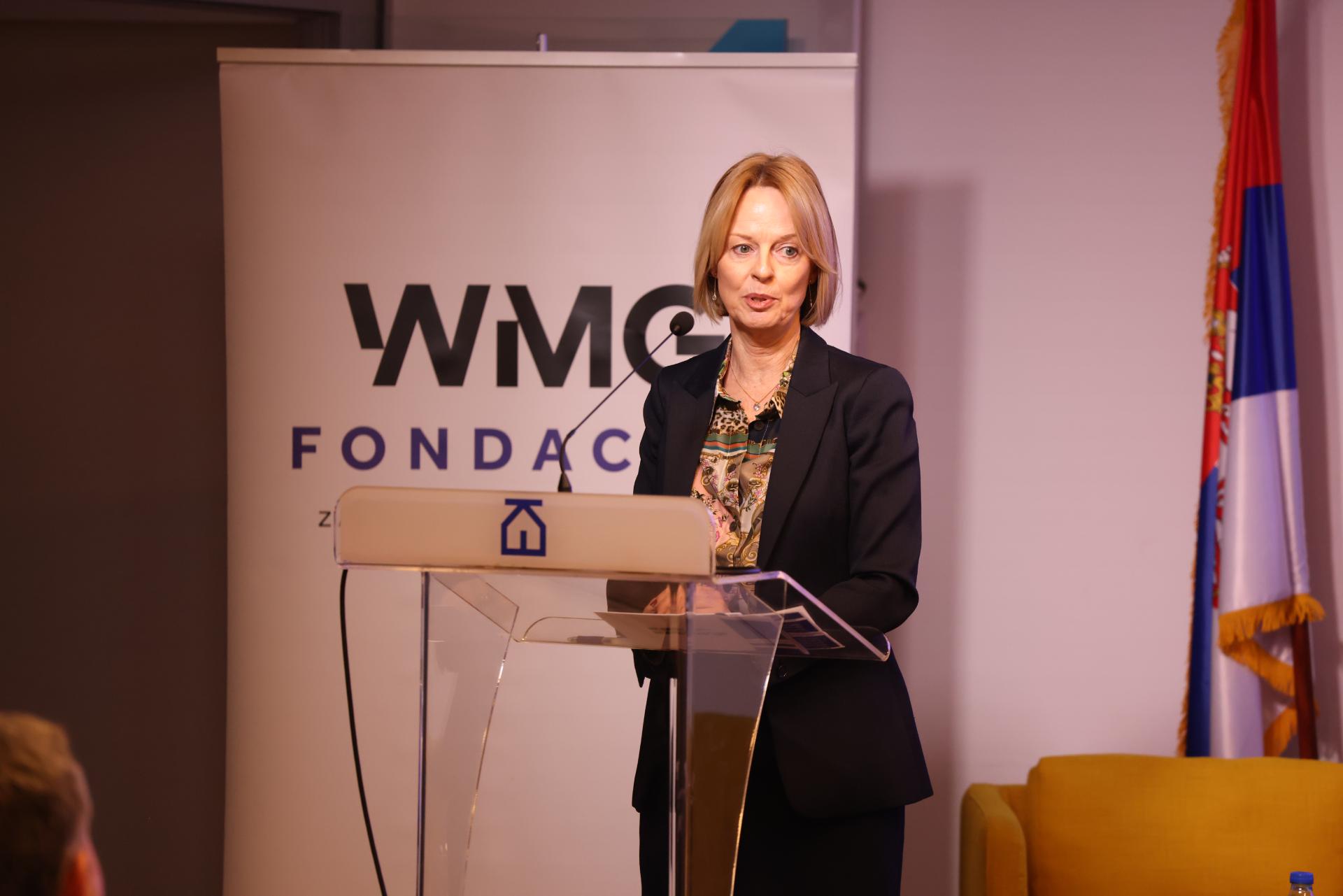 Nj.e. Šarlota Samelin, ambasadorka Švedske u Republici Srbiji i Republici Crnoj Gori